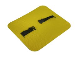 Сидіння туристичне з засувкою Спорт 350х300х8 мм НХ